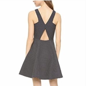 Club Monaco Polka Dot Dress with Pockets Size 2